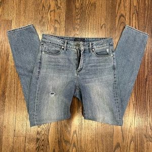 Lucky Brand Jeans | Lucky Brand Mid Rise Hayden Skinny Distressed Blue Jeans